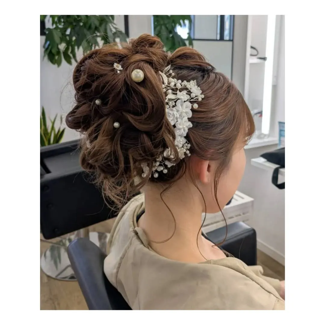 ＼＼特別な日を彩る✨️ヘアアレンジ／／